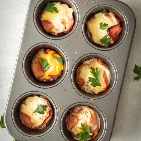 Ham and Egg Muffin Cups