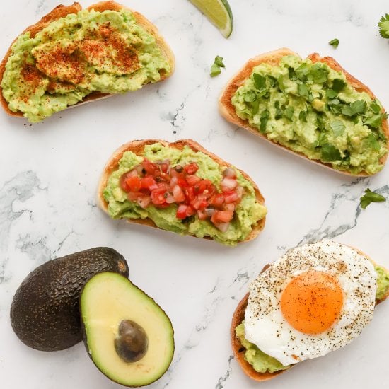 Guacamole Toast