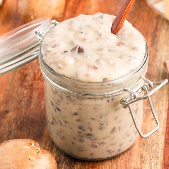 Homemade Cream of Mushroom Soup