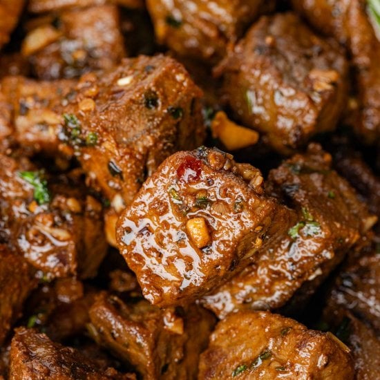 Steak Bites with Cowboy Butter