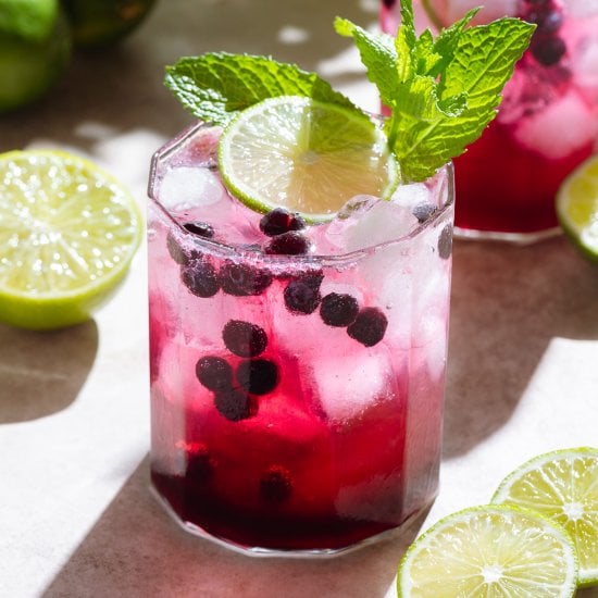 Blueberry Mocktail