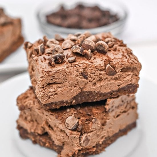 No Bake Death By Chocolate Bars