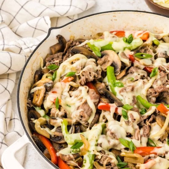 Cheesesteak Skillet
