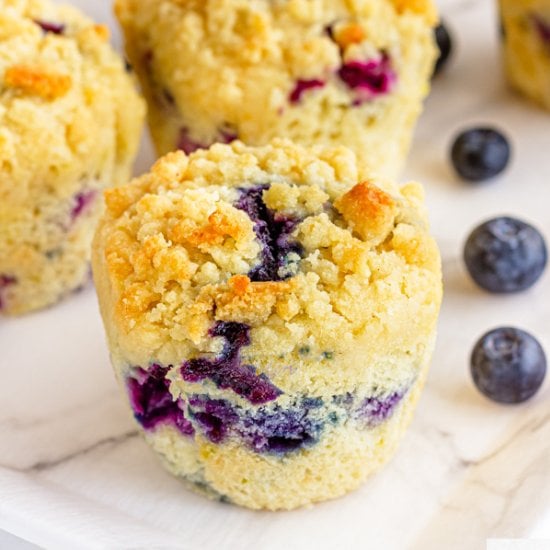 Blueberry Streusel Muffins