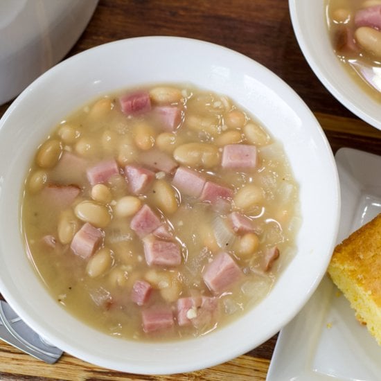 Creamy Beans and Ham