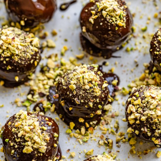Dubai Chocolate Truffles