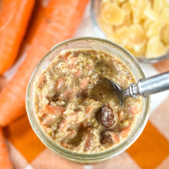 Carrot Cake Overnight Oats