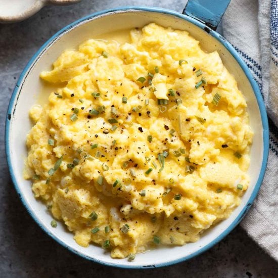 Buttermilk Scrambled Eggs