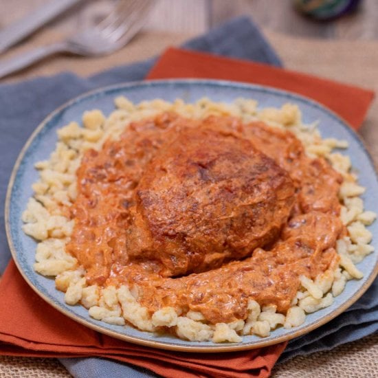 Hungarian Chicken Paprikash