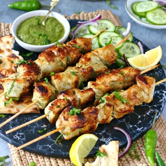 Chicken Malai Boti
