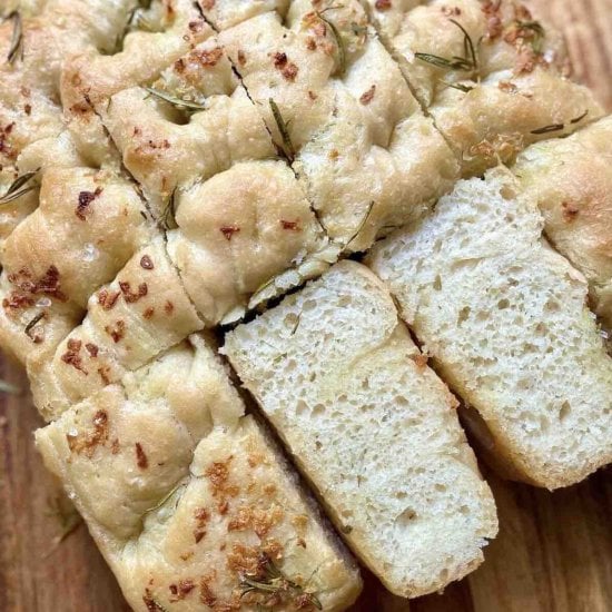Easy Homemade Focaccia Bread