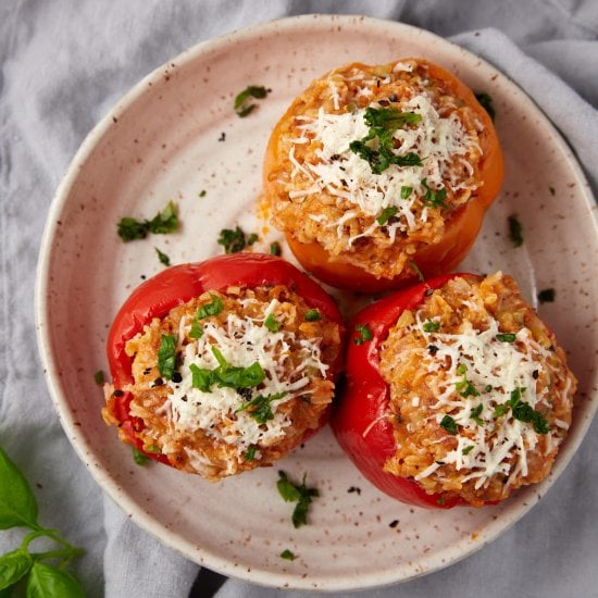 Slow Cooker Stuffed Peppers