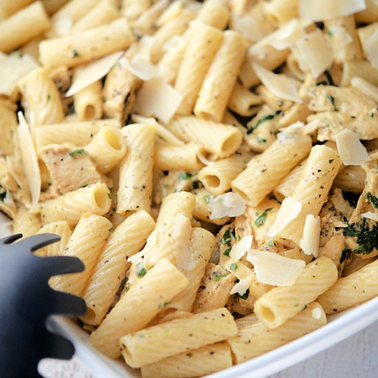 Lemon Pepper Rigatoni
