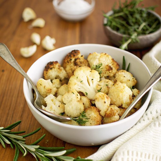 Italian Roasted Cauliflower