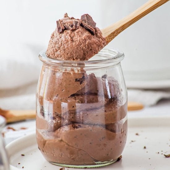Cottage Cheese Chocolate Mousse