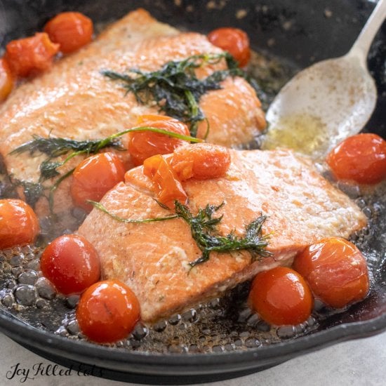 Butter Poached Salmon