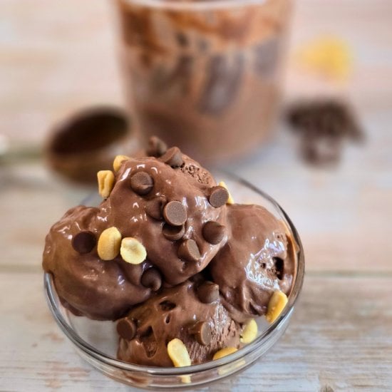 Ninja Creami Chocolate PB Ice Cream