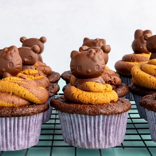 Chocolate Peanut Butter Cupcakes