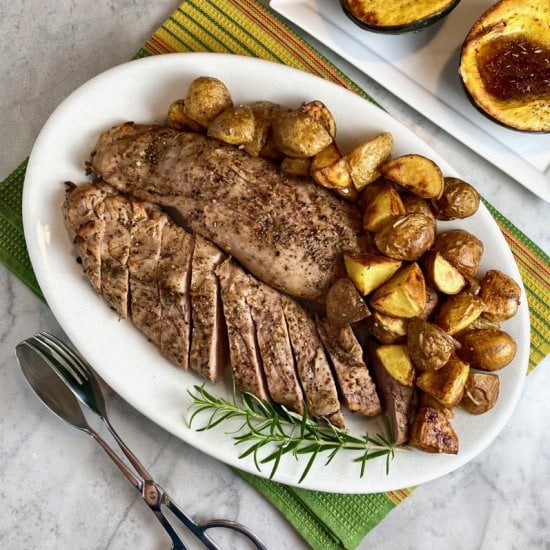 Cider-Roasted Pork Tenderloin