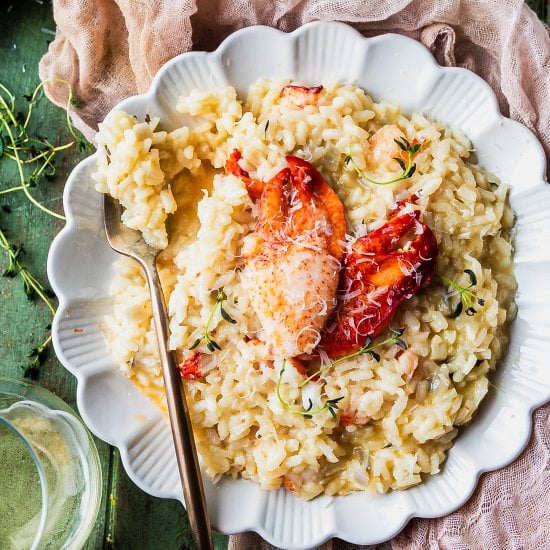Creamy Lobster Risotto