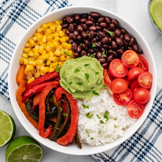 Vegan Fajita Bowl