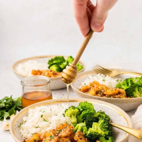 Honey Garlic Shrimp