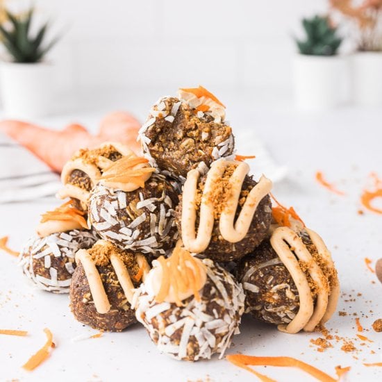 Carrot Cake Biscoff Energy Balls