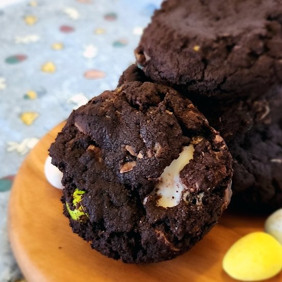 Dark Chocolate Easter Cookies