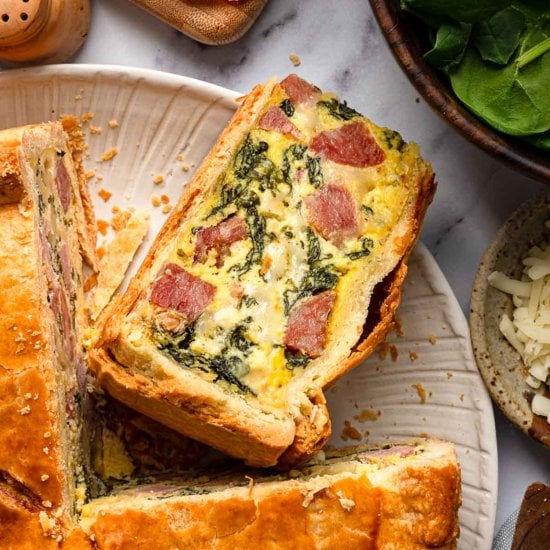 Italian Easter Pie (Pizza Rustica)