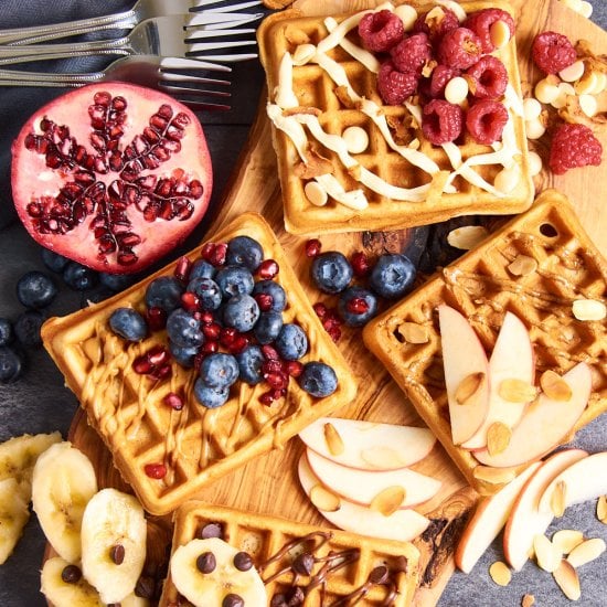 Protein Sourdough Waffles