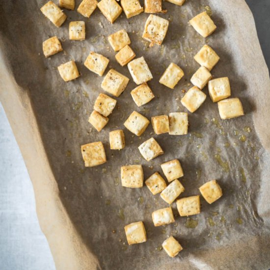 Easy Baked Tofu