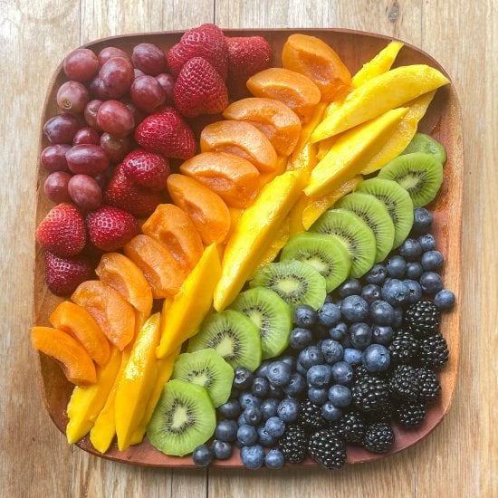 Rainbow Fruit Tray