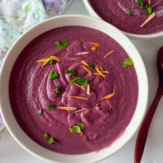 Purple Yam Soup