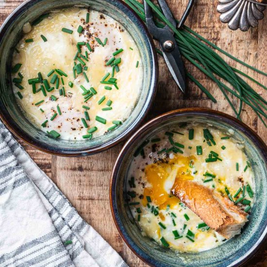 French Baked Eggs