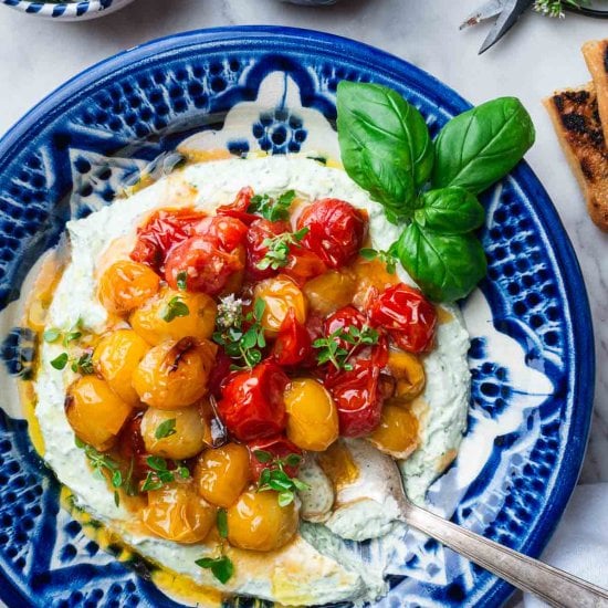 Whipped Feta Dip & Cherry Tomatoes