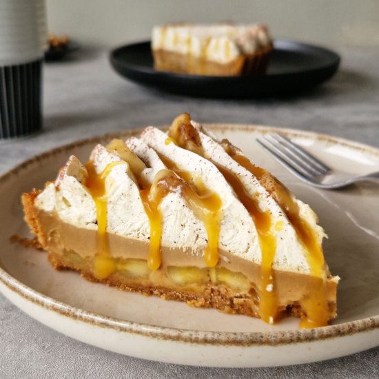 Vegan Banoffee Pie (Gluten-Free)