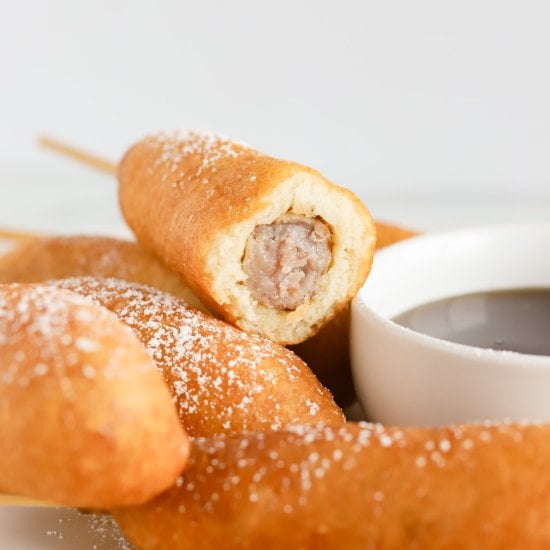 Breakfast Corn Dogs