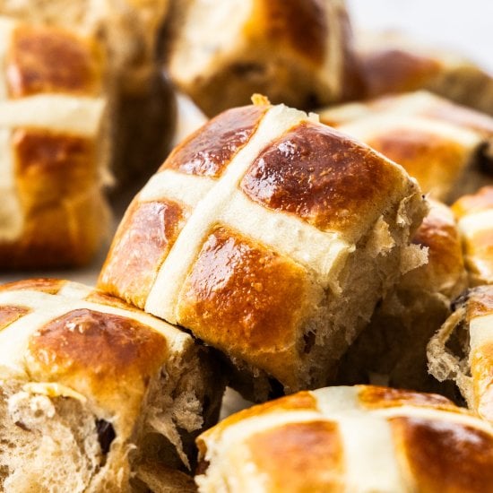 Brioche Hot Cross Buns