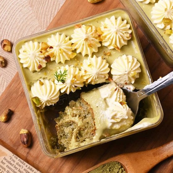 Matcha Pistachio Tiramisu