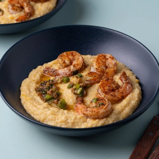 30-Minute Cajun Shrimp and Grits
