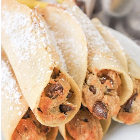 Low Carb Choclate Chip Roll Ups