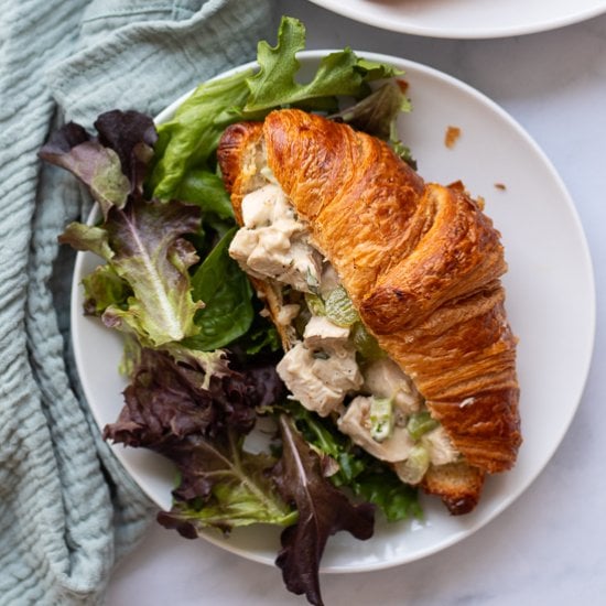 Chicken Salad Croissant Sandwiches
