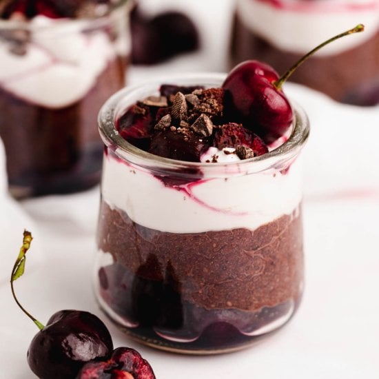Black Forest Chia Pudding