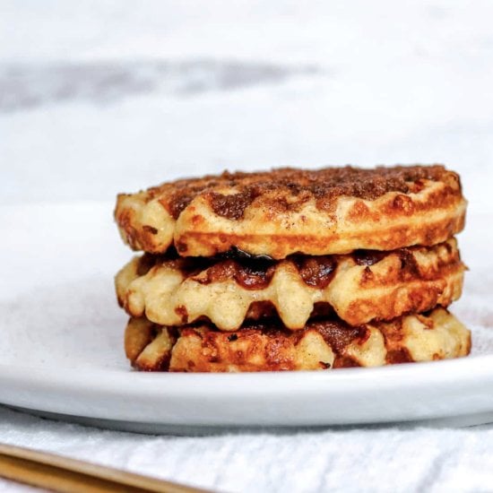 Keto Churro Chaffle Recipe