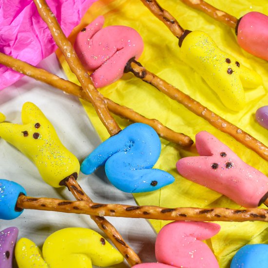Easter Pretzel Sticks