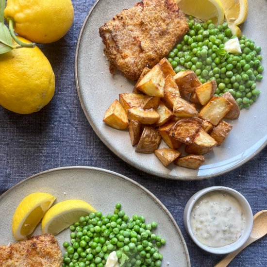 Air Fryer Breaded Fish