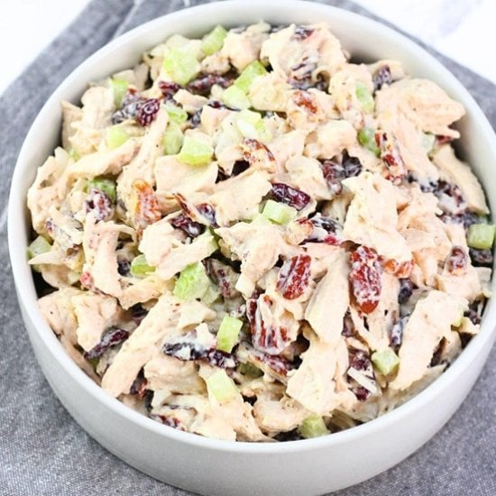 Cranberry Pecan Chicken Salad