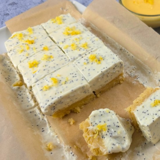 High Protein Keto Lemon Bars