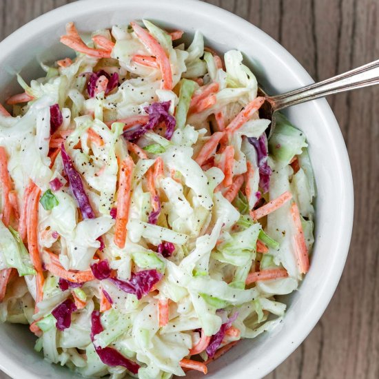 Easy 5-Minute Coleslaw