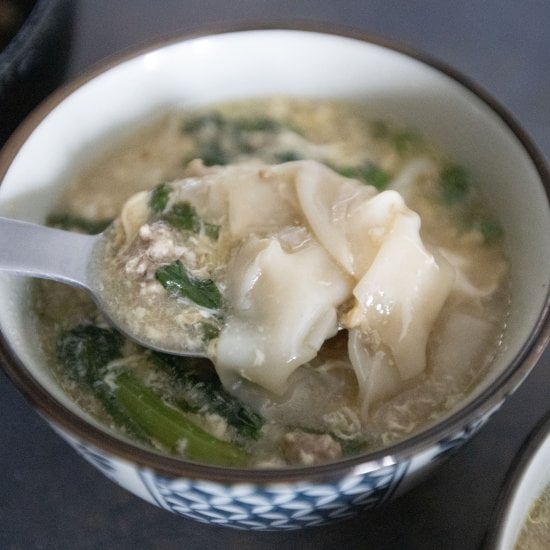 Wonton Skin Soup